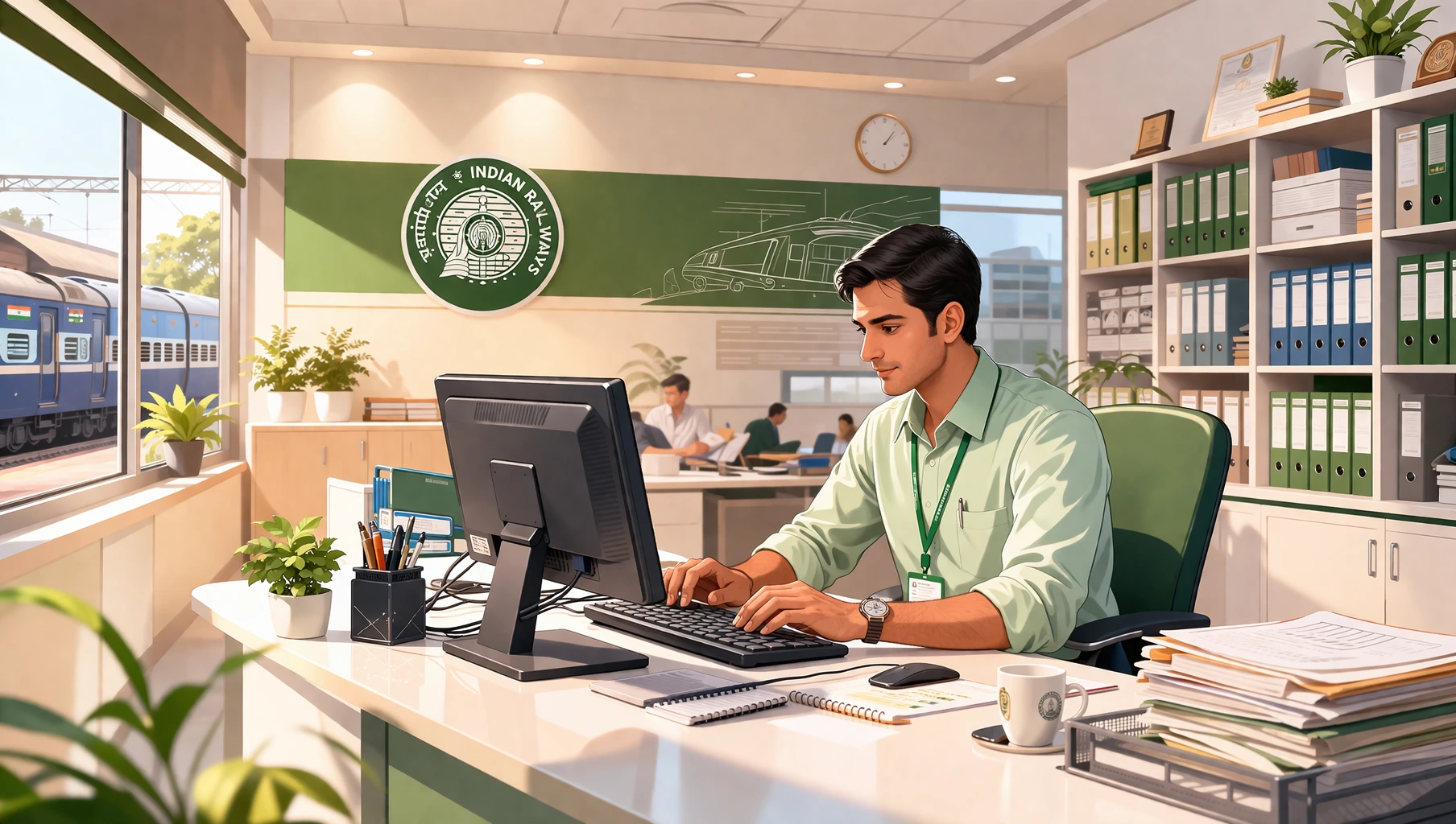 Railway Junior Clerk Hindi Typing Practice – Kruti Dev Mangal Keyboard